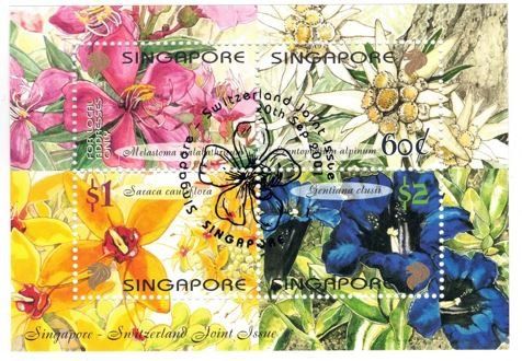 Alle Briefmarken: Bloc SG Gemeinschaftsausgabe/Edition commune ET 20.09 2001 – Gebraucht aus Dübendorf von Aviafan77