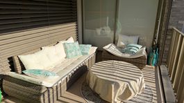 Gartenlounge Rattan AMANDA Conforama 2-teilig