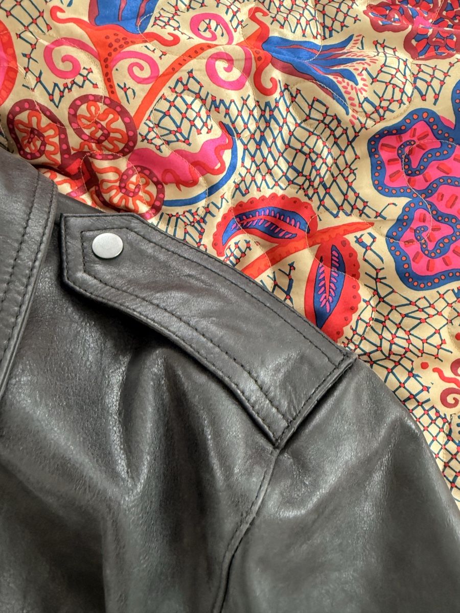 H&M Giacche: Echtes Leder oversized Jacke , Grösse xs – Usato da Pratteln venduto da Samantha... 3