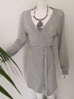 🤩MASSIMO DUTTI STRICK-CARDIGAN GRAU MIT GÜRTEL