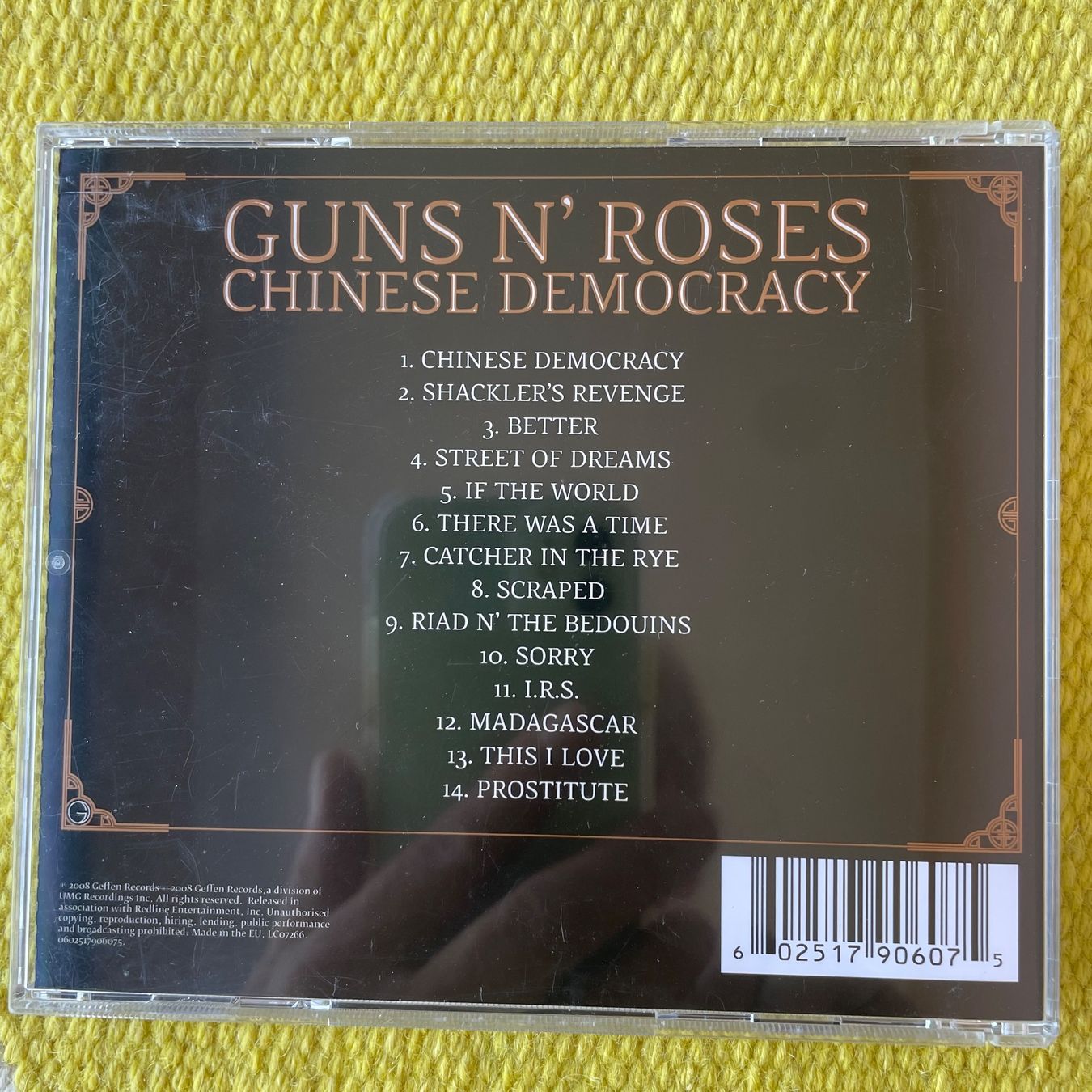 CD: GUNS N ROSES-CHINESE DEMOCRACY – Usato da Rorschacherberg venduto da CD-Roli 1