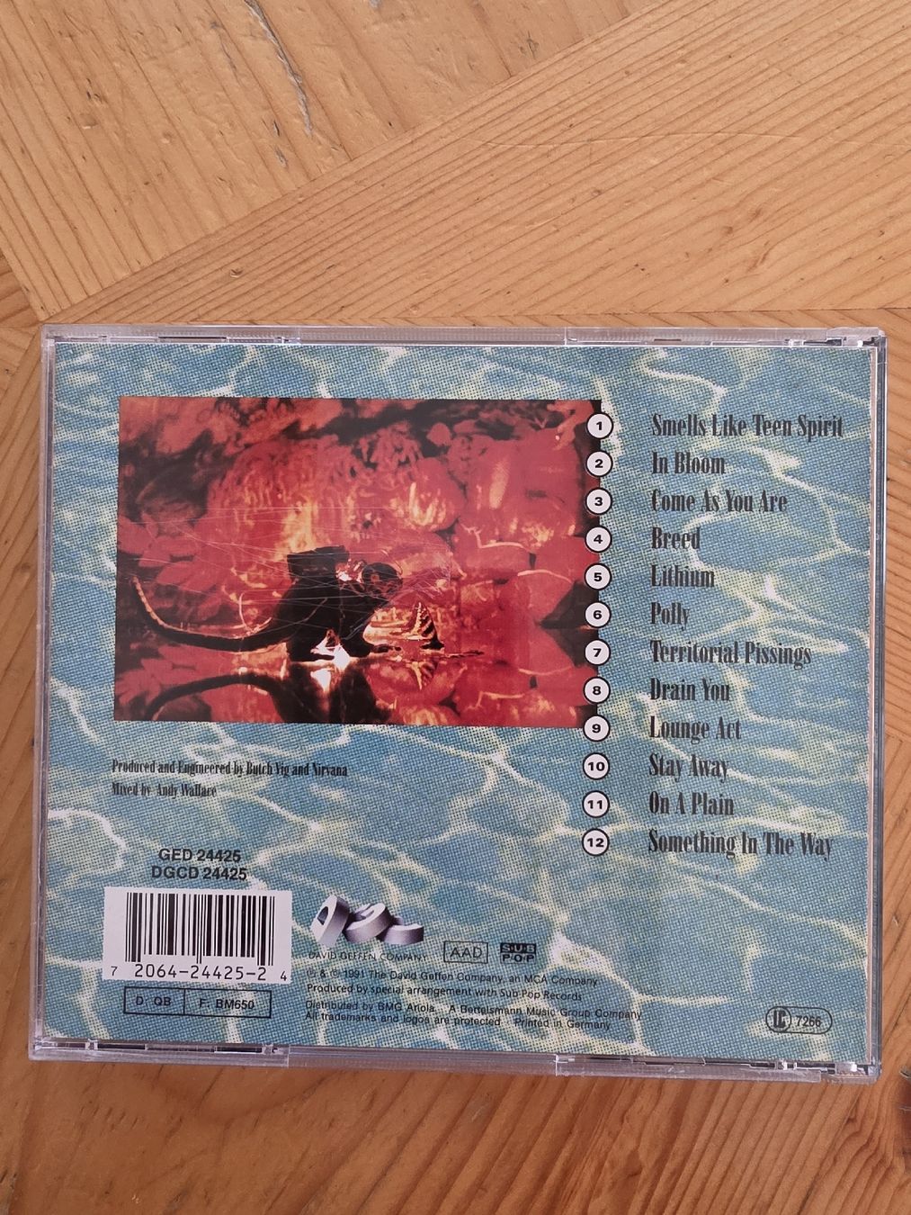 CD: CD Nirvana Nevermind guter Zustand – Usato da Zuoz venduto da engadinerbuab 1