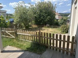 Holzzaun Gartenzaun mit Tor guter Zustand