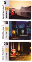 Swiss Telecom Taxcard-Set 5/10/20 Herzlich willkommen 01/97