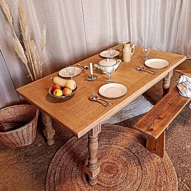 Tische: Table de ferme – Gebraucht aus Arzier-Le Muids von Renov_1273