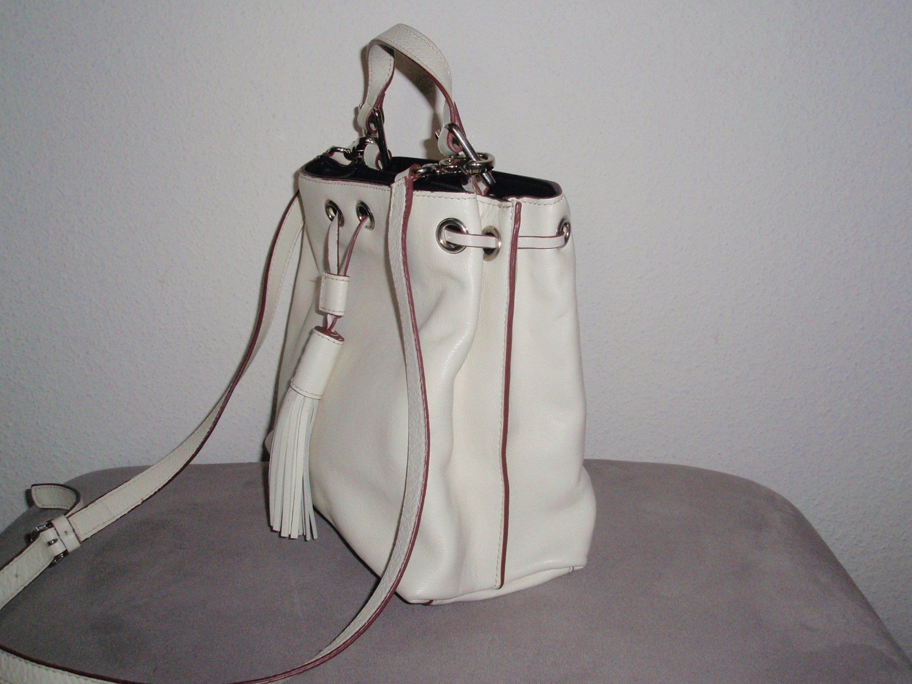 Zara Borse da donna: ZARA Leder Handtasche/Umhängetasche – Usato da Basel venduto da Birs868 1