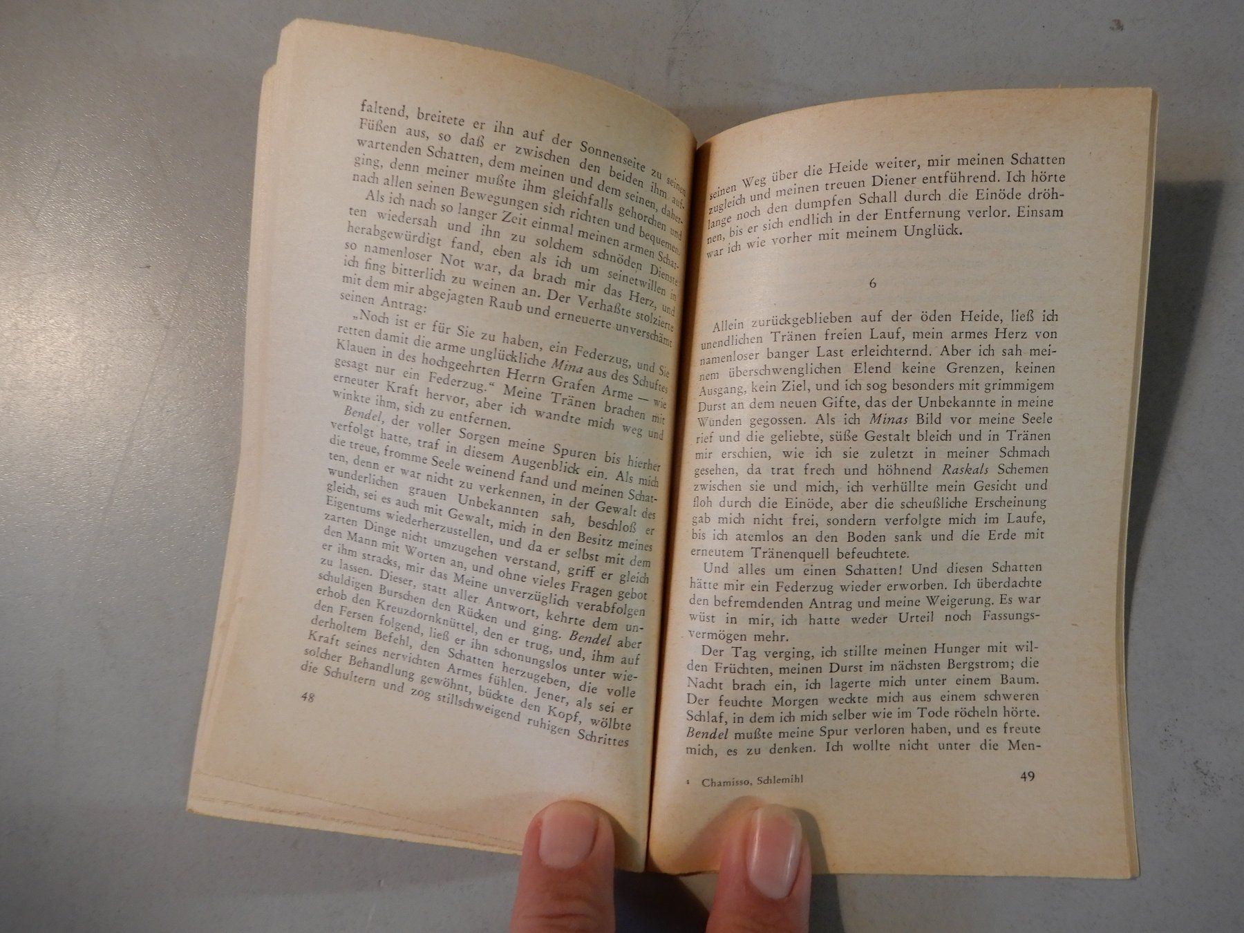 Libri: Peter Schlemihls wundersame Geschichte von Chamisso – Usato da Erstfeld venduto da Uhu1980 6