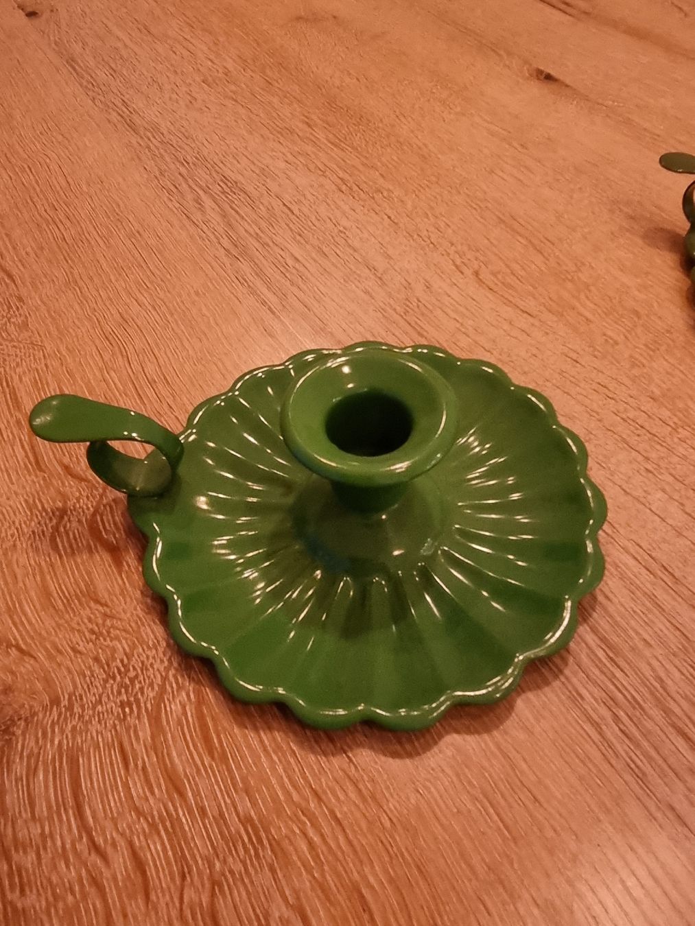 Portacandele: 3er Set Vintage Kerzenständer, Email – Usato da Abtwil SG venduto da danikari 3