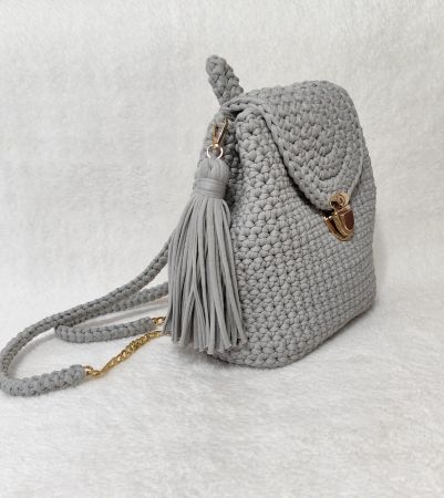 Handgefertigte Häkeltasche