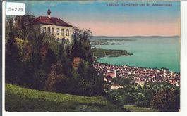 Rorschach und St. Annaschloss - Litho