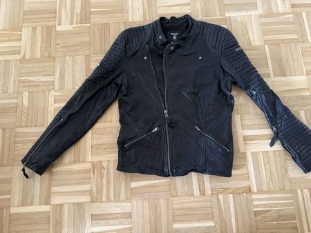 Super schöne Tigha Echtleder Jacke Grösse L