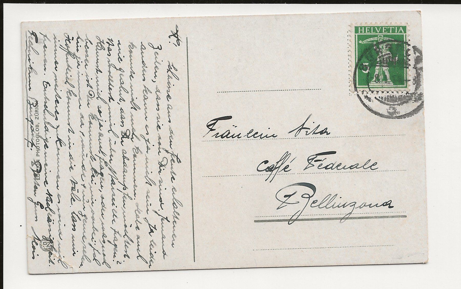 Cartoline postali: AK ca. 1920 Burgdorf mit Schloss – Usato da Greifensee venduto da 315WDO 1
