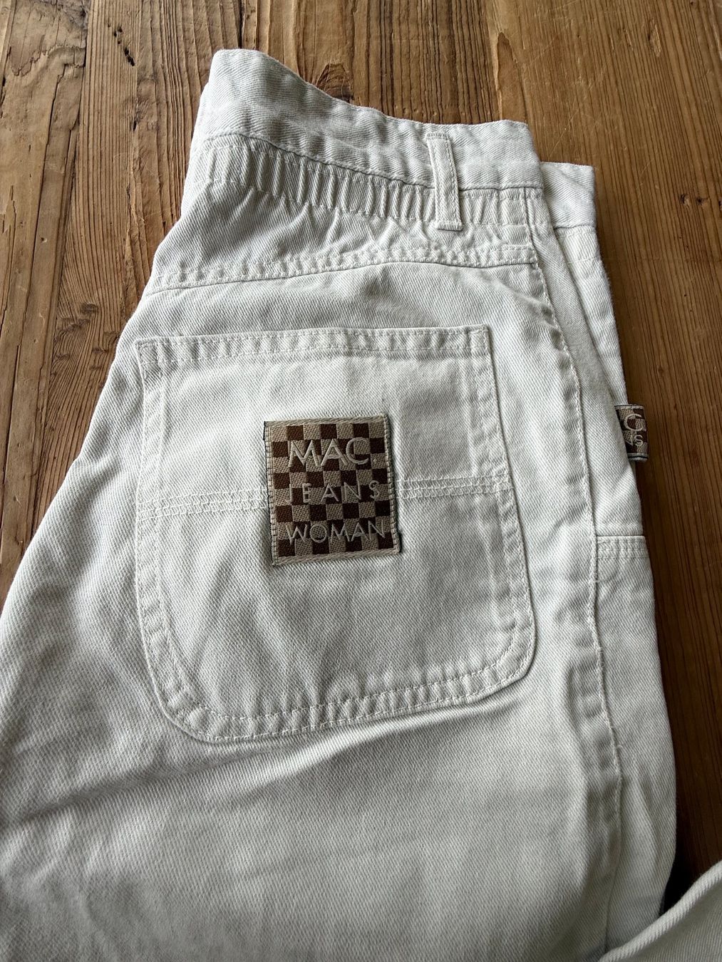Jeans: Vintage Mac Jeans Weiss Grösse S – Usato da Kirchdorf AG venduto da coco123 1
