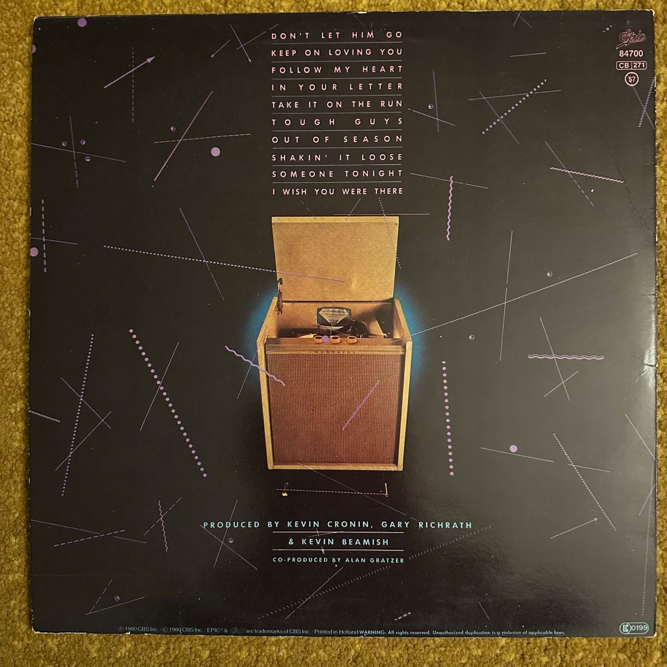 Dischi in vinile: 2LP - REO Speedwagon - Hi Infidelity – Usato da Breganzona venduto da Onairda75 1