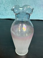 1950s Vintage Shaded Glass Flower Vase Decorative