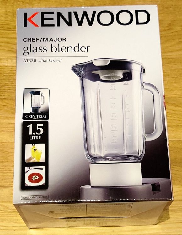 KENWOOD CHEF Glass Blender AT334/AT337/AT338/AT339 Kaufen auf Ricardo