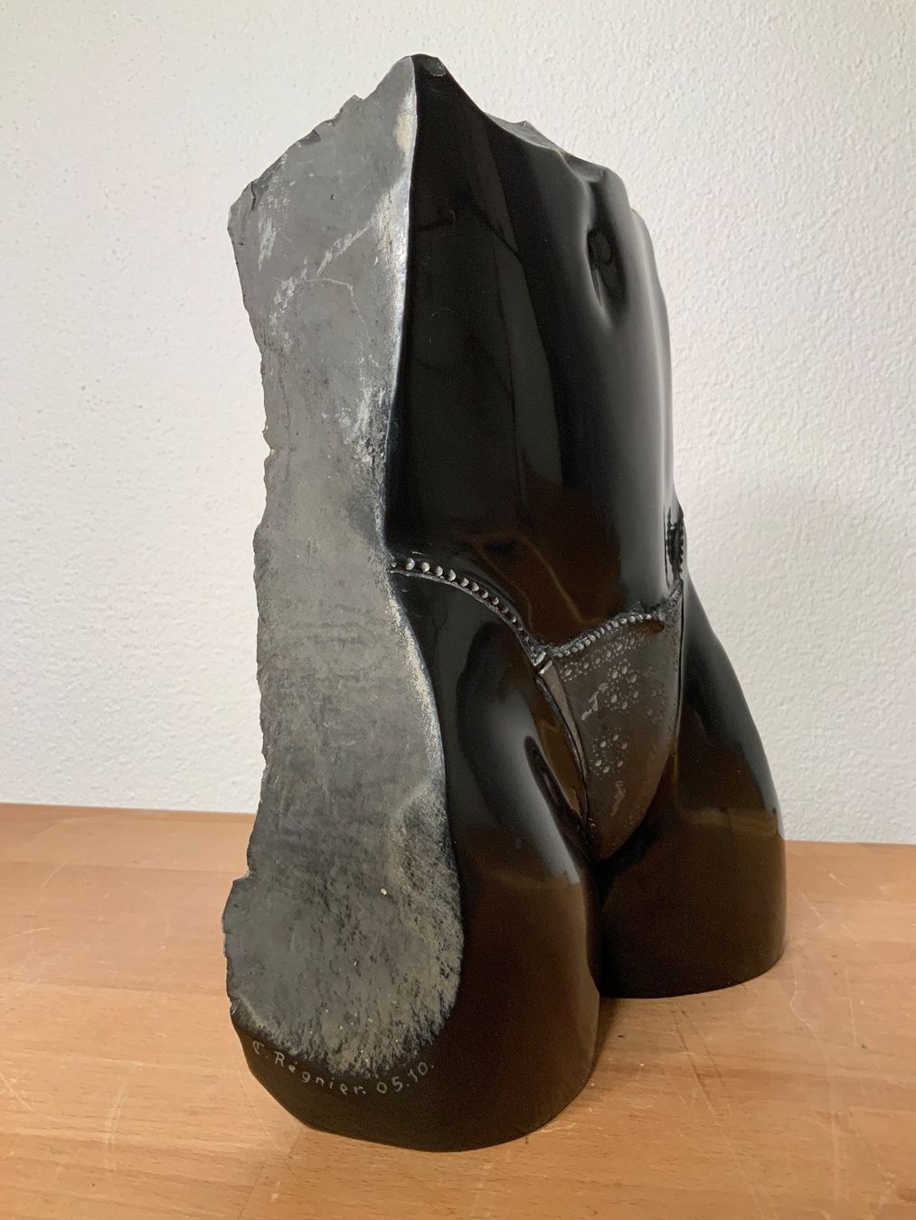 Sculture & Statue: Statue nue marbre noir Régnier – Usato da La Heutte venduto da Mikeller74 1