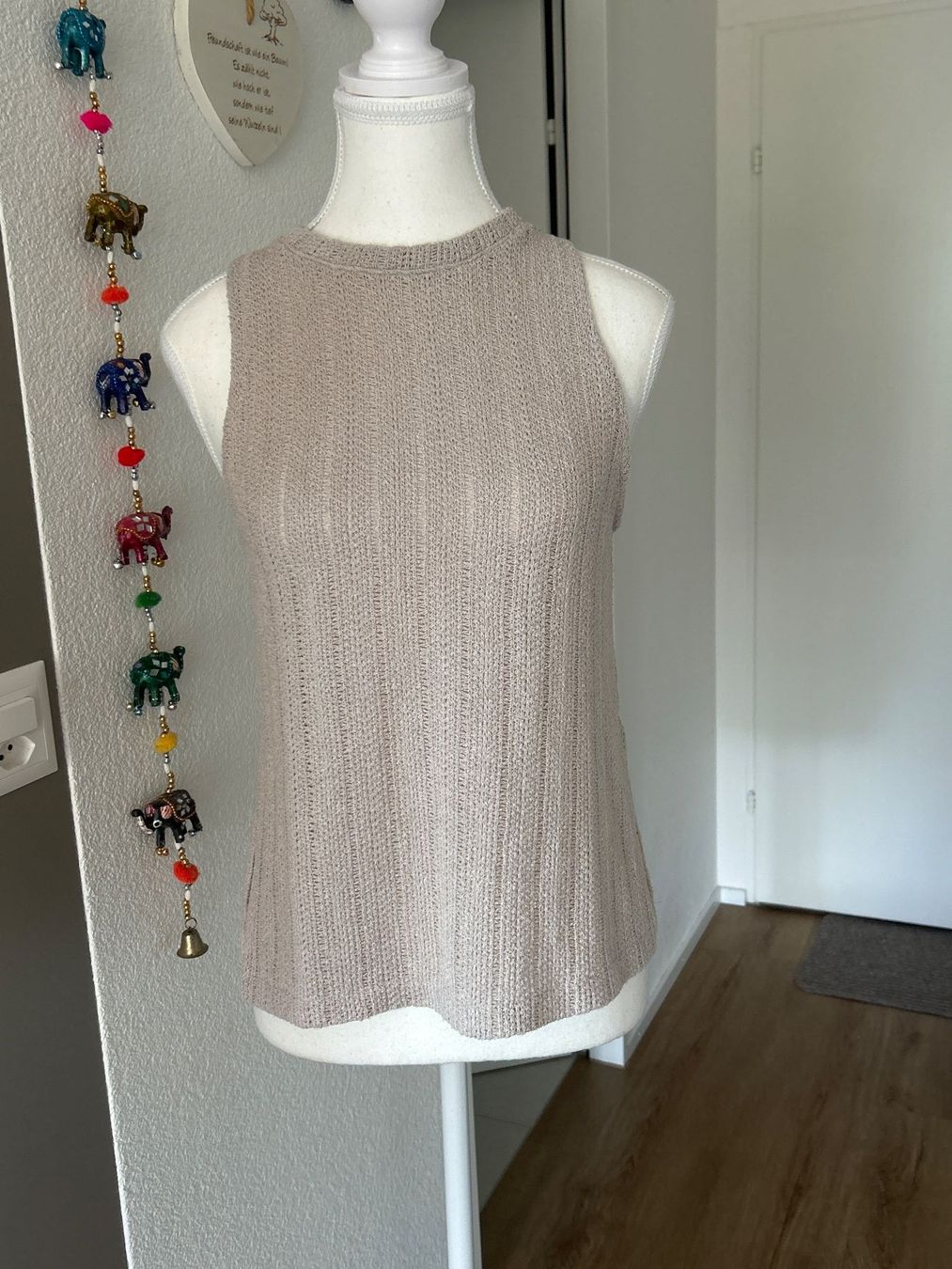 H&M Top: Stricktop beige von H&M Gr. XS – Usato da Brunnen venduto da Nala2929 3