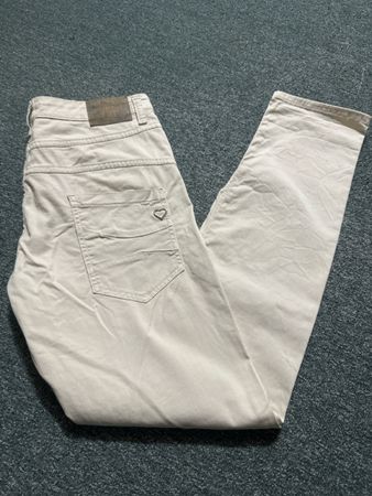 Damen Hose  Please beige Gr Medium guter Zustand