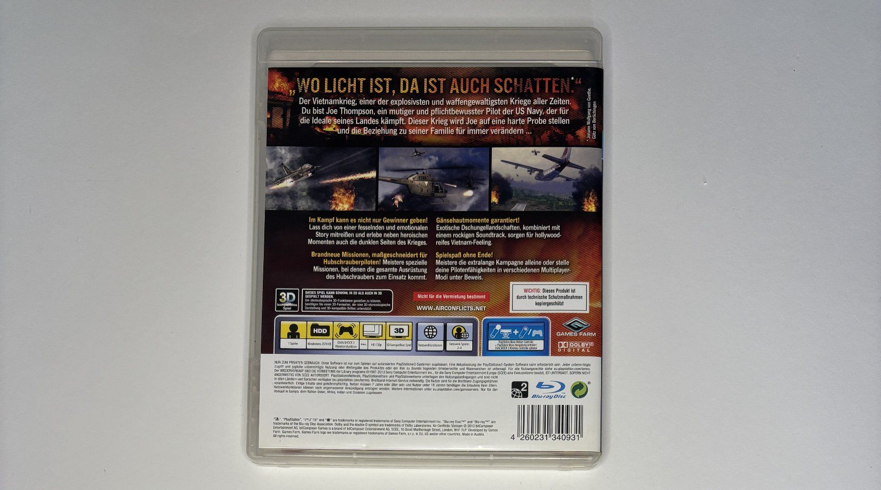 Giochi: PS3 - Air Conflicts: Vietnam – Usato da Allschwil venduto da Bullach 2