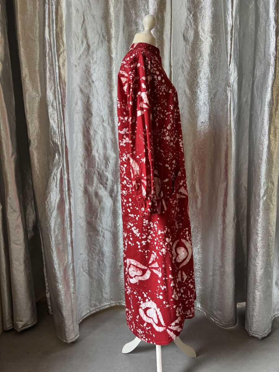 Kleider: KATHRIN ECKHARDT STUDIO Maxikleid Kaftan Batik Gr. S – Gebraucht aus Ottoberg von toomanydresses 1