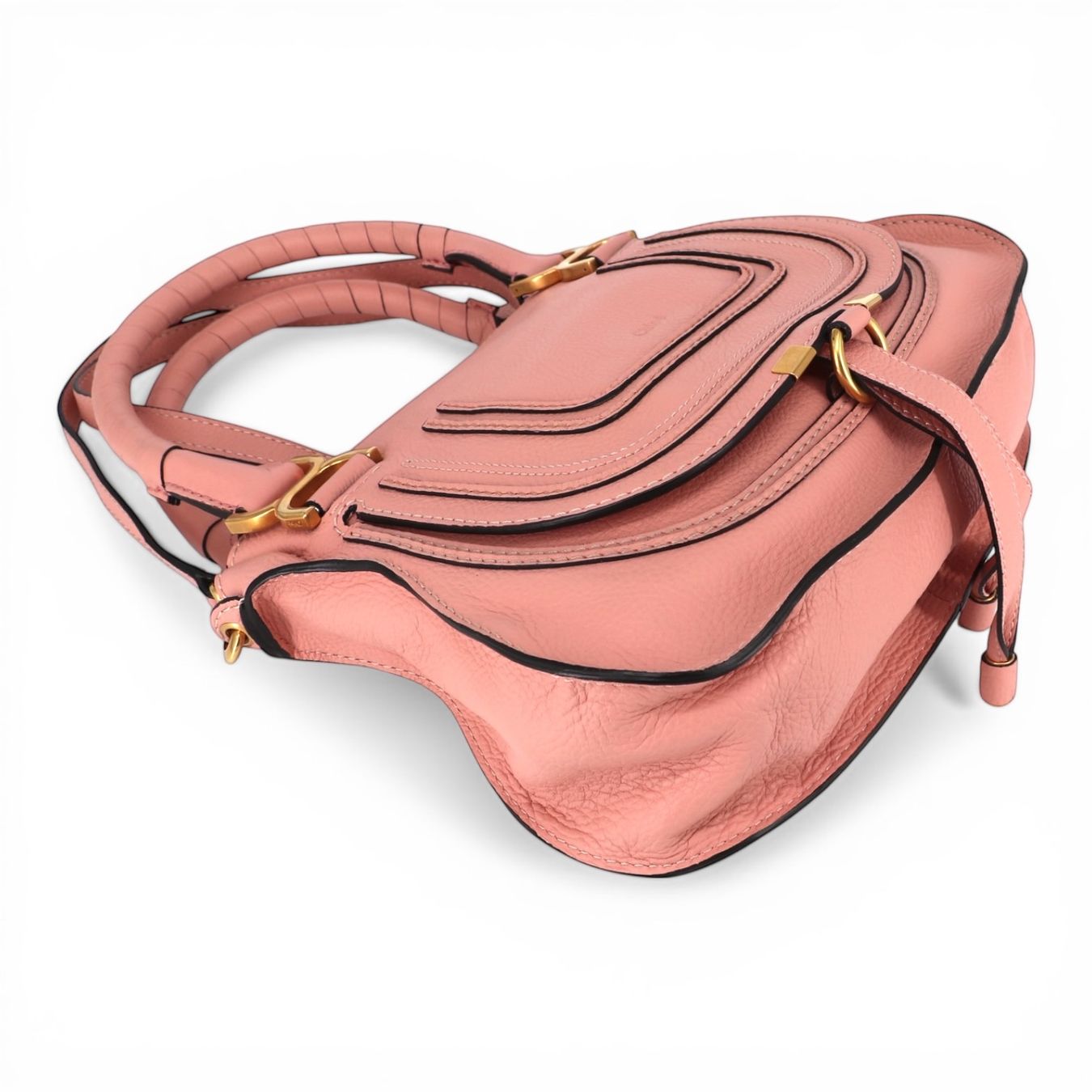 Chloé Borse da donna: Chloé Marcie small Fallow pink – Usato da Binningen venduto da Designerlabels 7