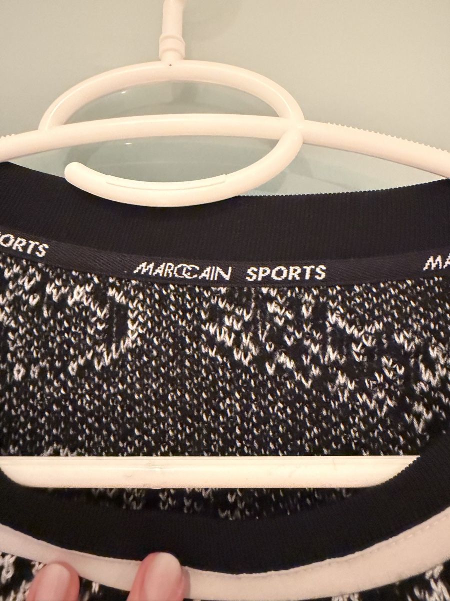 Marc Cain Maglioni & Felpe: Marc Cain Sports Pullover, Grösse M, schwarz-weiss – Usato da Wollerau venduto da emelyvalerie 1
