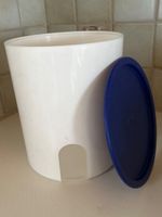 Tupperware Top-Dose Weiss/Blau, ideal für unterwegs, Vint...