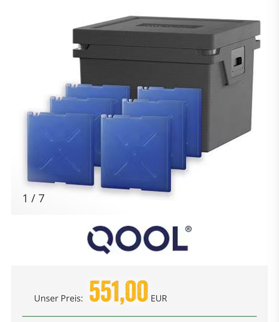 Réfrigérateurs: QOOL Box mit Temperature Elements NP490.- – D'occasion à Le Mont-sur-Lausanne par swisssail