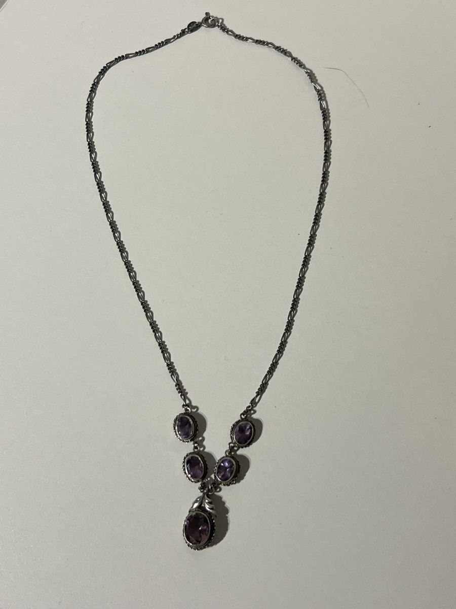 Catenine: Collier avec Améthystes  – Usato da St-Pierre-Clages venduto da ste_xk6p 6