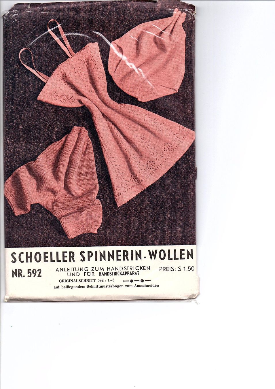Cartamodelli: Schoeller Spinnerin-wollen Schnittmuster – Usato da Mörschwil venduto da lindaswunderkiste