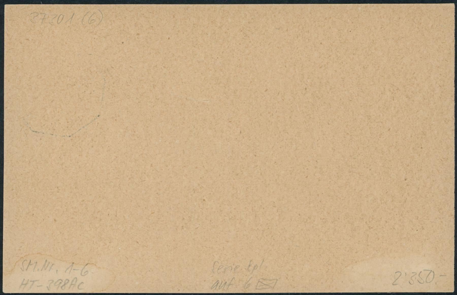 Autobahnvignetten: 1917 - Flugpost - Vignetten - Karten – Gebraucht aus Schindellegi von leecollect 6