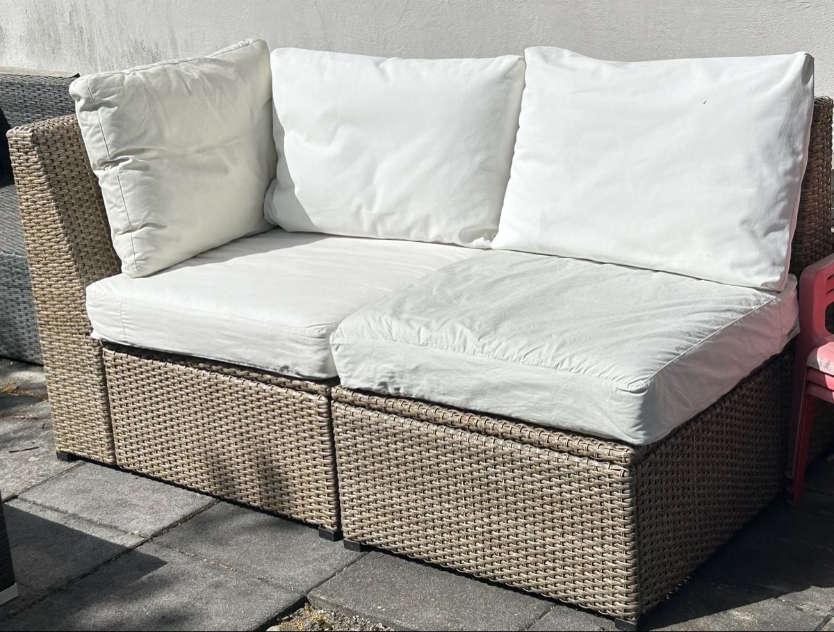 Poltrone:  Gartenlounge Rattan-Optik, 2-teilig,  – Usato da Oberrüti venduto da SussiundStrolch