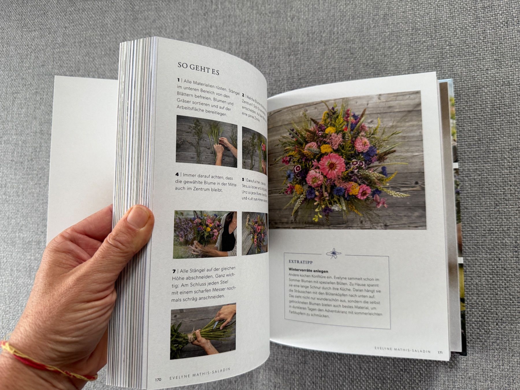 Libri: Die schönsten Wald- und Wiesensträusse Seraina Kobler – Usato da Ennetbaden venduto da mapa05 3