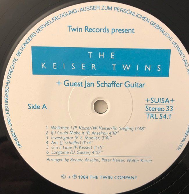Schallplatten: The Keiser Twins (LP) – Gebraucht aus Grüningen von azulvinyl 2