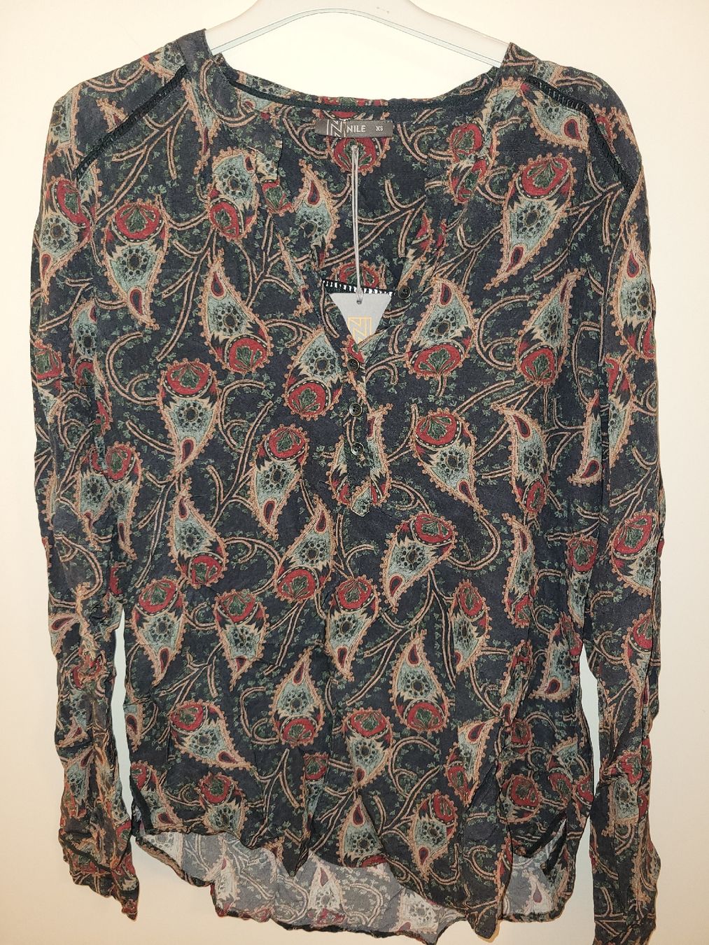 Nile Camicette: nile bluse neu gr. xs – Nuovo e nell'imballaggio originale da Luzern venduto da Ami-be 1
