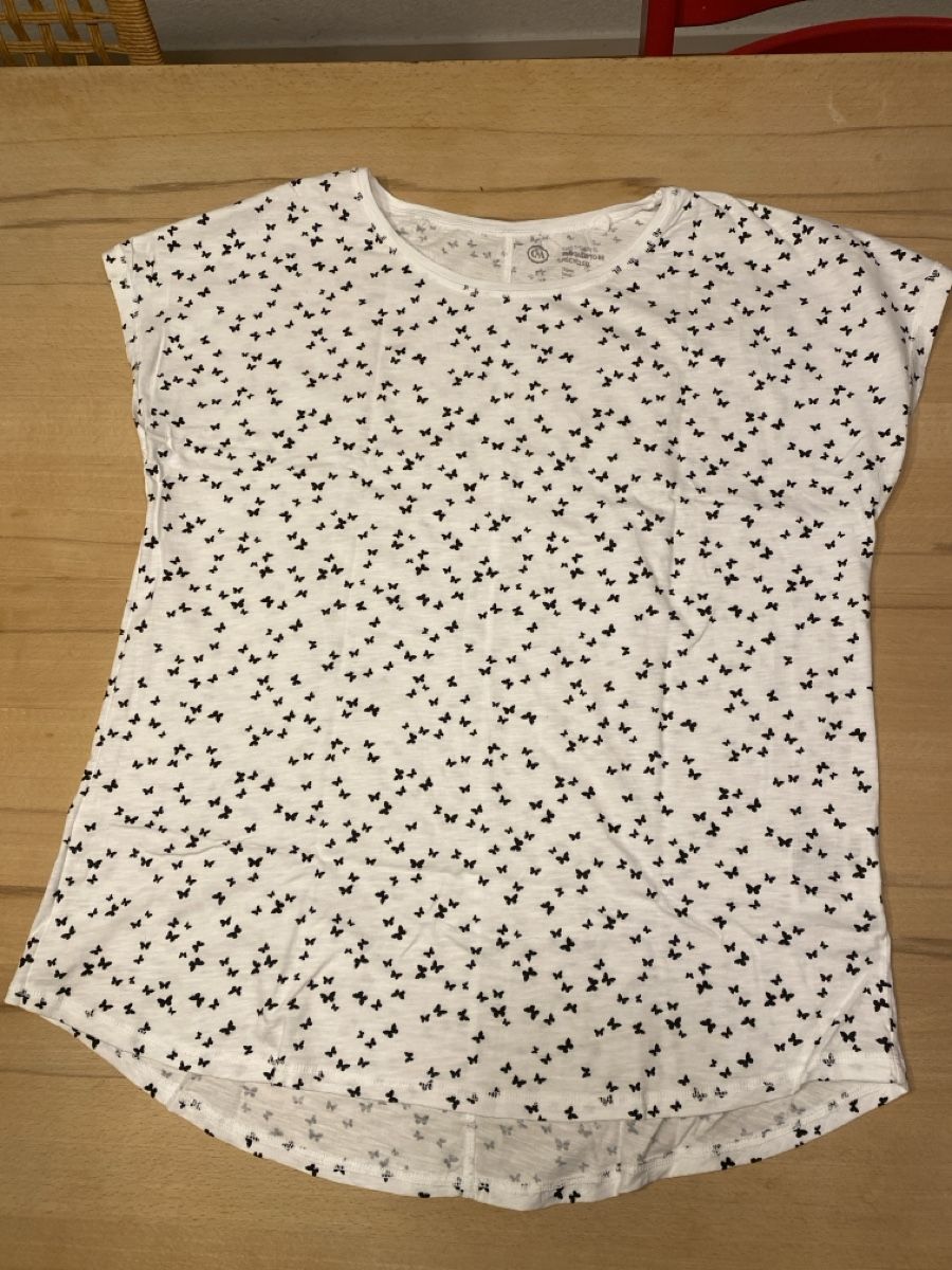 C&A T-Shirts: T Shirt mit Schmetterlingen C&A Gr. L – Gebraucht aus Zumikon von Teuchter