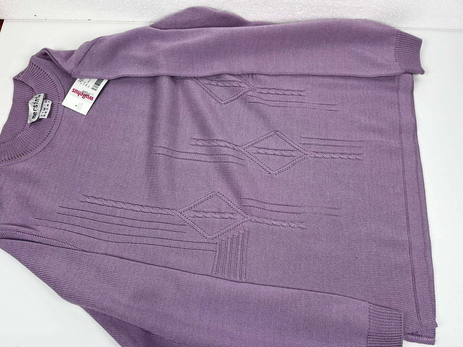 Maglioni & Felpe: NEW Pullover Lilac VINTAGE Sweater – Usato da Schaffhausen venduto da vandemonian 3