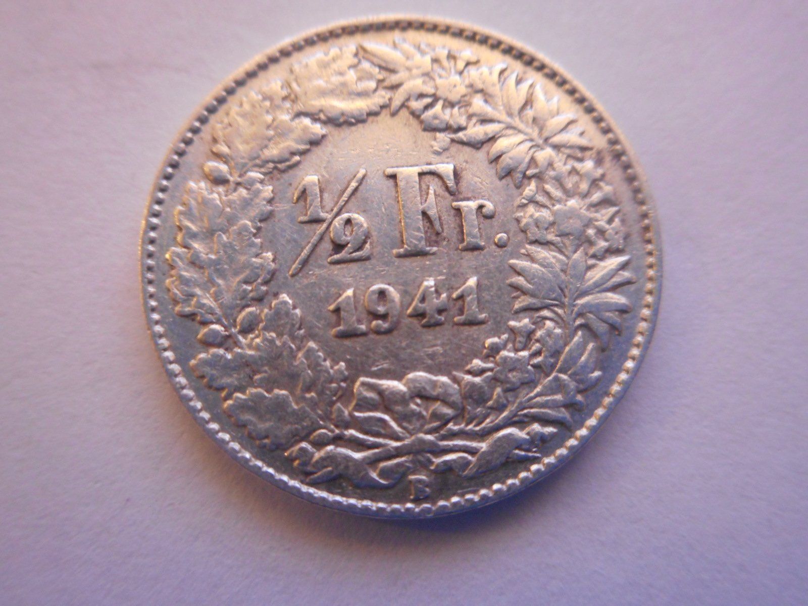 Alle Münzen: 50 Rp. 1941 silber – Gebraucht aus Kriegstetten von pizlad2010