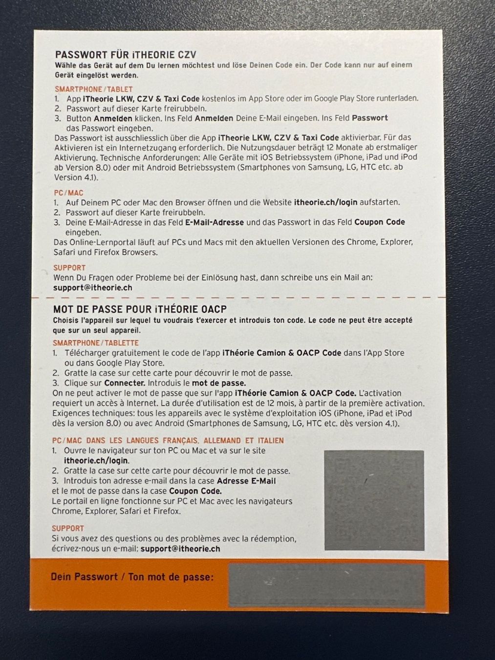 Software: Fahrschule Lernsoftware CZV iTheorie – Neu und originalverpackt aus Affoltern am Albis von chreche 1