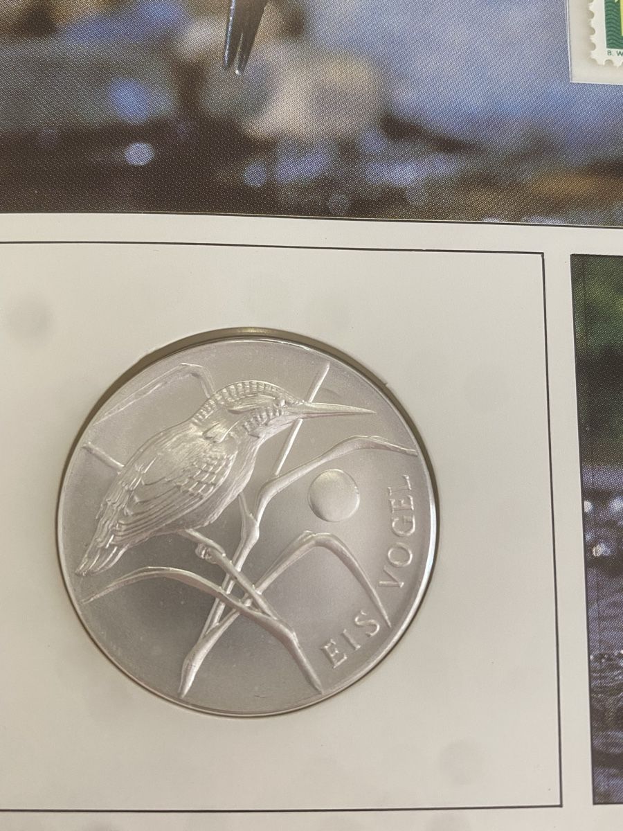 Medaillen: Numisbrief Tiere der Heimat Eisvogel Silber 999 – Neu (gemäss Beschreibung) aus Muralto von Alex1912 1