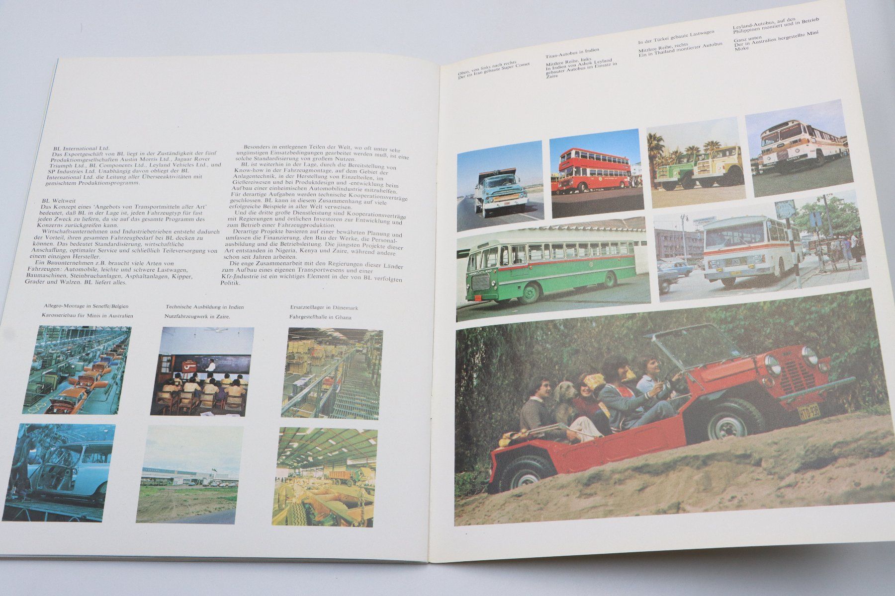 Documenti: British Leyland Worldwide Prospekt 1978 – Usato da Bühl b.Aarberg venduto da Collectorpassions 8