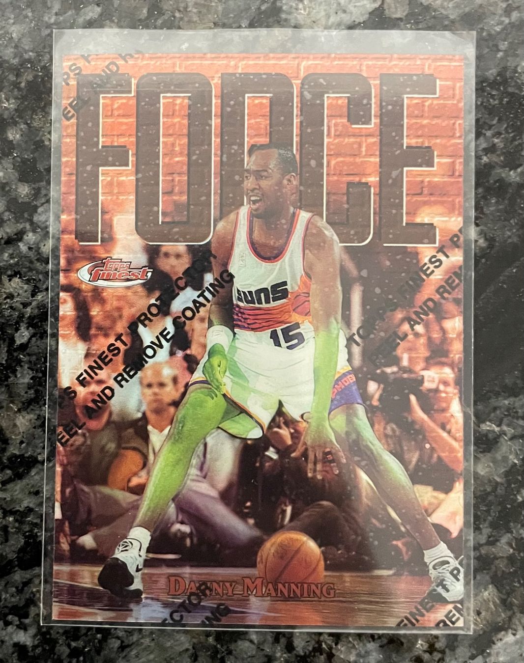 Nba Carte collezionabili: NBA Danny Manning Topps Finest 97/98 Refractor Card – Nuovo (secondo la descrizione) da Muttenz venduto da joba23
