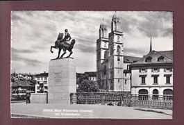ZÜRICH - Hans Waldmann-Denkmal - 1962