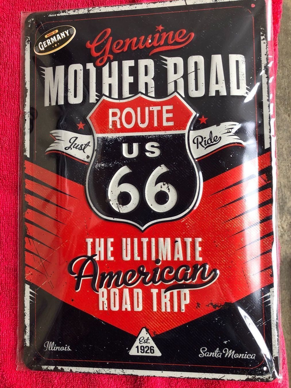 Insegne: Route 66 us street road – Nuovo (secondo la descrizione) da Reinach AG venduto da rares75