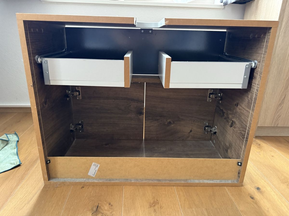 Mobili per bagno: Waschtischunterschrank Holz-Optik mit Schubladen. – Nuovo (secondo la descrizione) da Zell LU venduto da JostM 3
