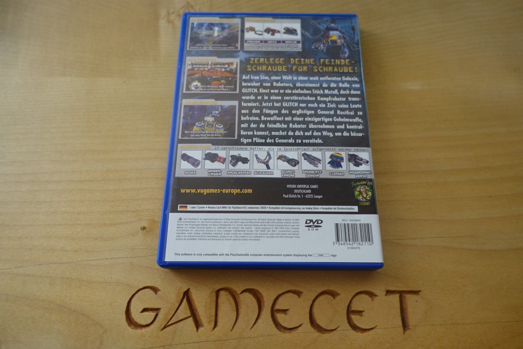 Sony Giochi: Metal Arms: Glitch in the System – Usato da Steinach venduto da Gamecet 2