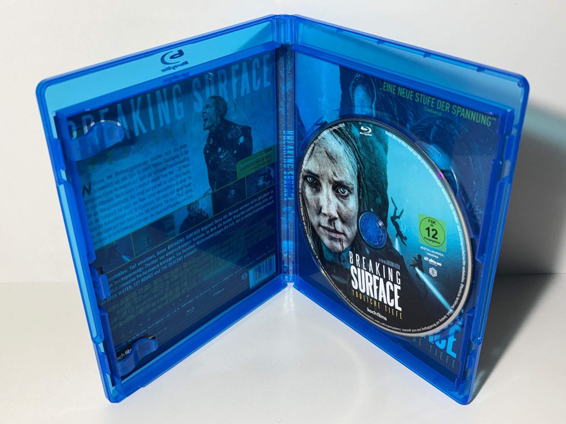 Tutti i DVDs: Breaking Surface - Tödliche Tiefe Blu Ray – Usato da Wilderswil venduto da Sstriker 2