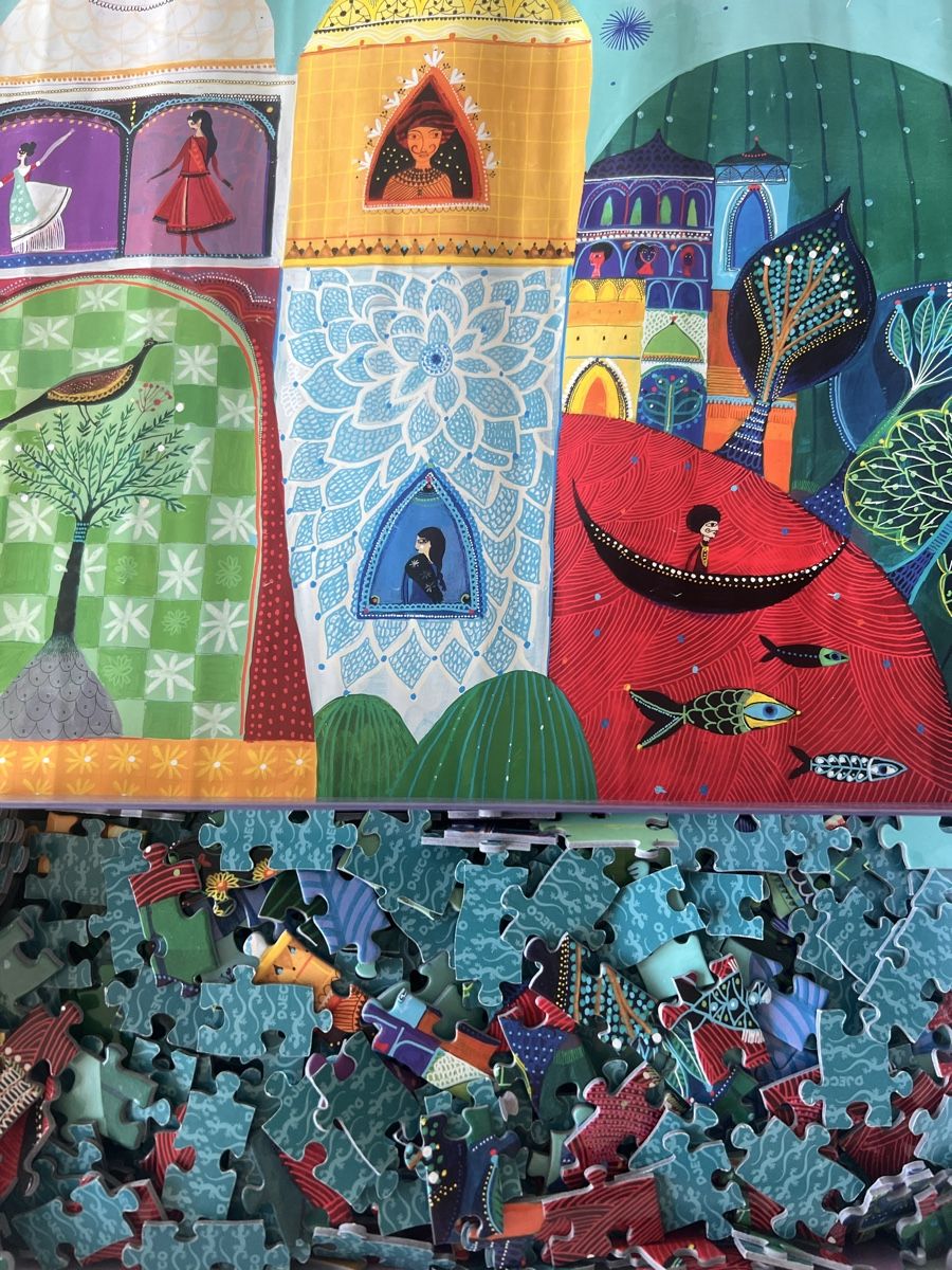 Djeco Puzzle: Puzzle Djeco 500 pièces  – Usato da Neuchâtel venduto da Debelibo 1