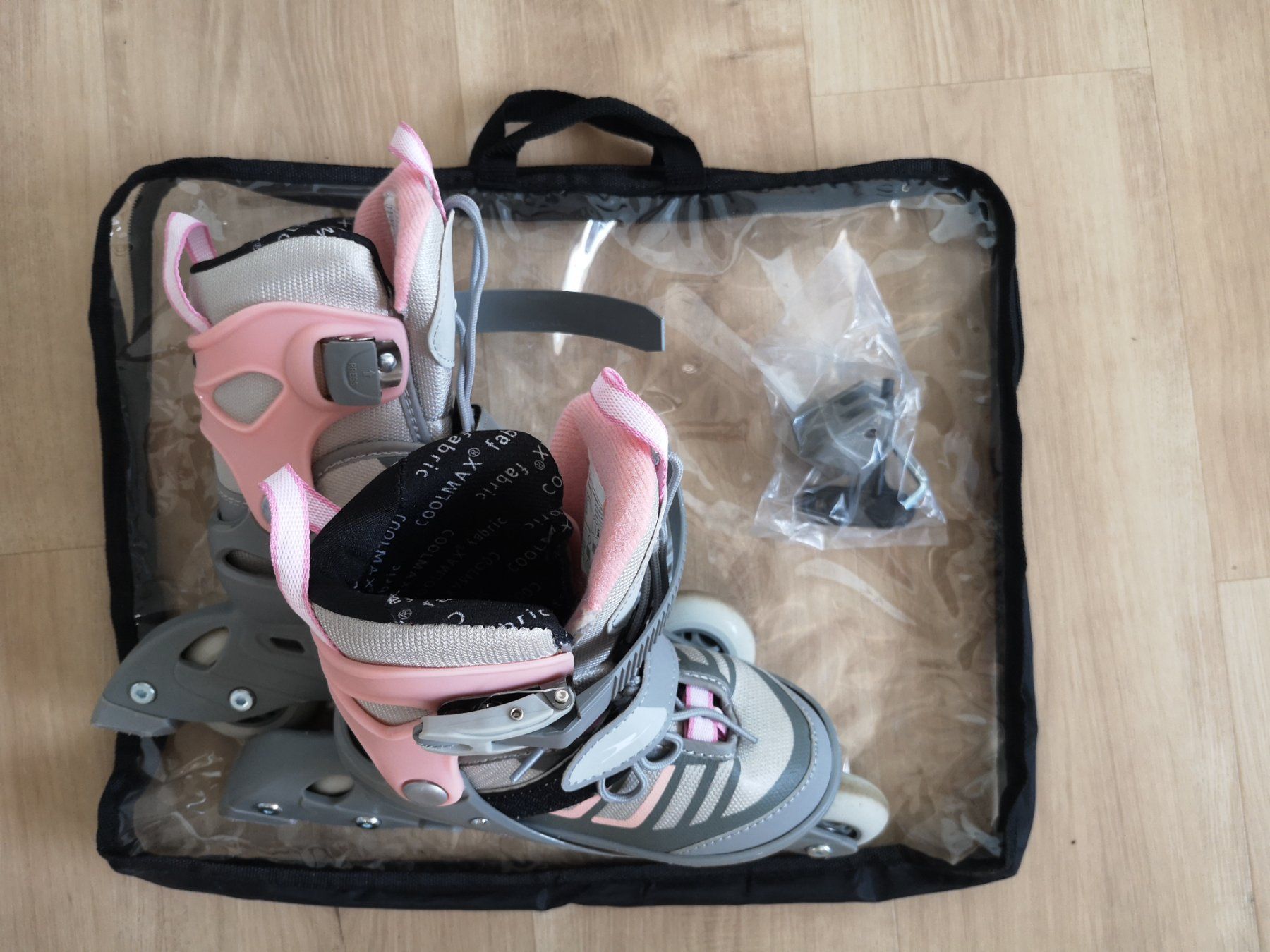 Pattini in linea & Pattini a rotelle: Inlineskates Kinder, Gr. 29-33 verstellbar – Usato da Gipf-Oberfrick venduto da acneuc 1